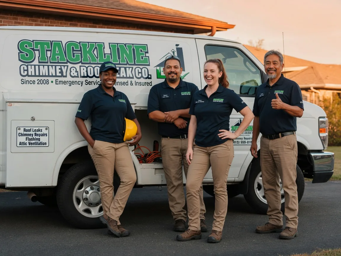 Chimney flashing repair company in Lyman, UT